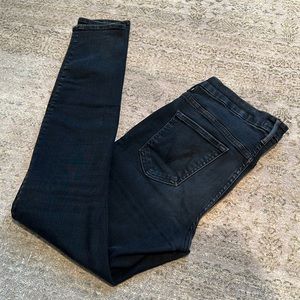 Mother Sz 28 High Waisted Looker in Blackbird